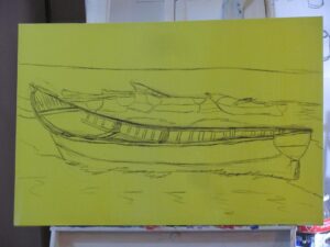 sketch, boat, technique, instruction