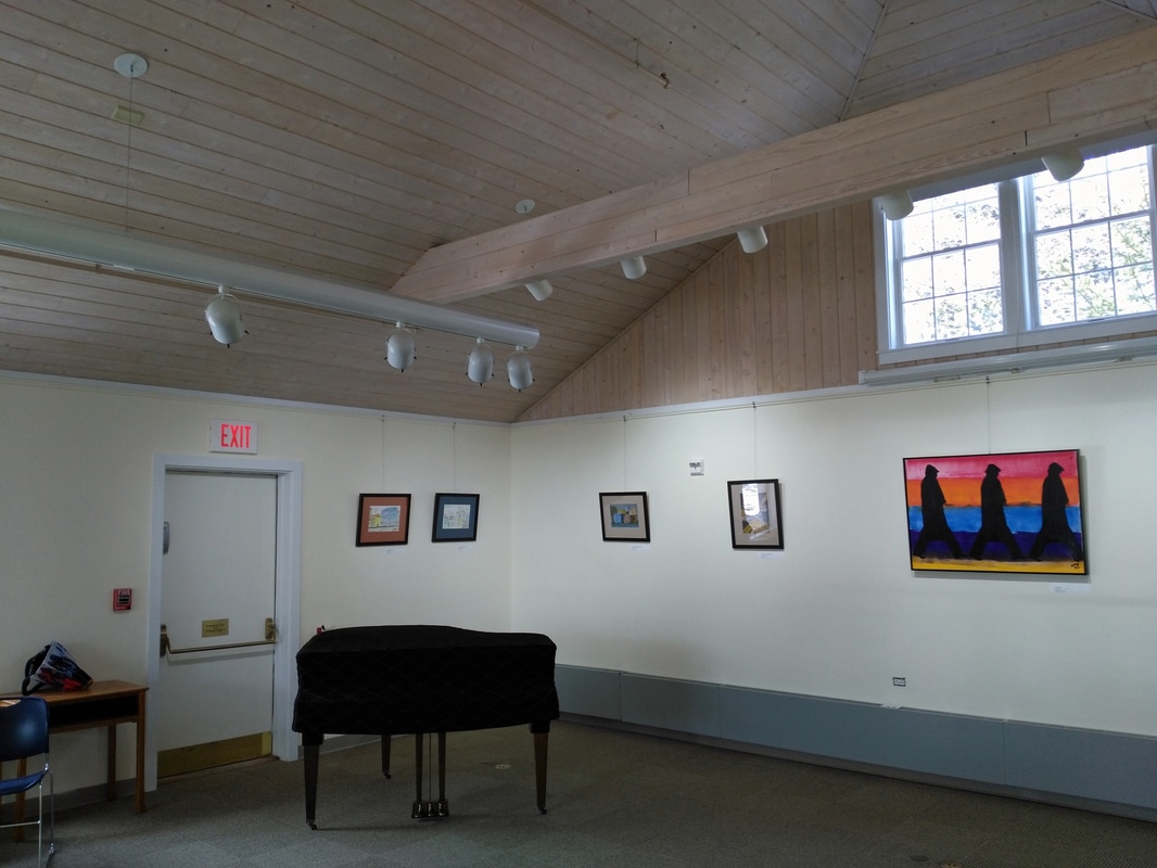 Exhibit at the Northeast Harbor Public Library